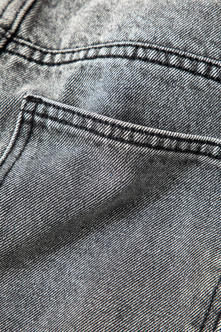 Kornelia | Jeansy damskie z asymetrycznym pasem – nowoczesny krój i miejski styl