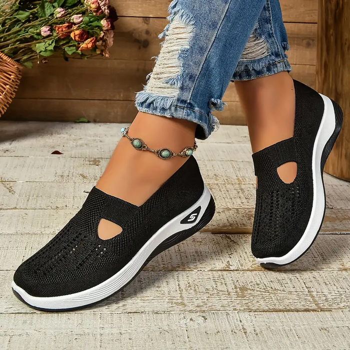 Lekkie Ortopedyczne Buty Wsuwane z Siateczki