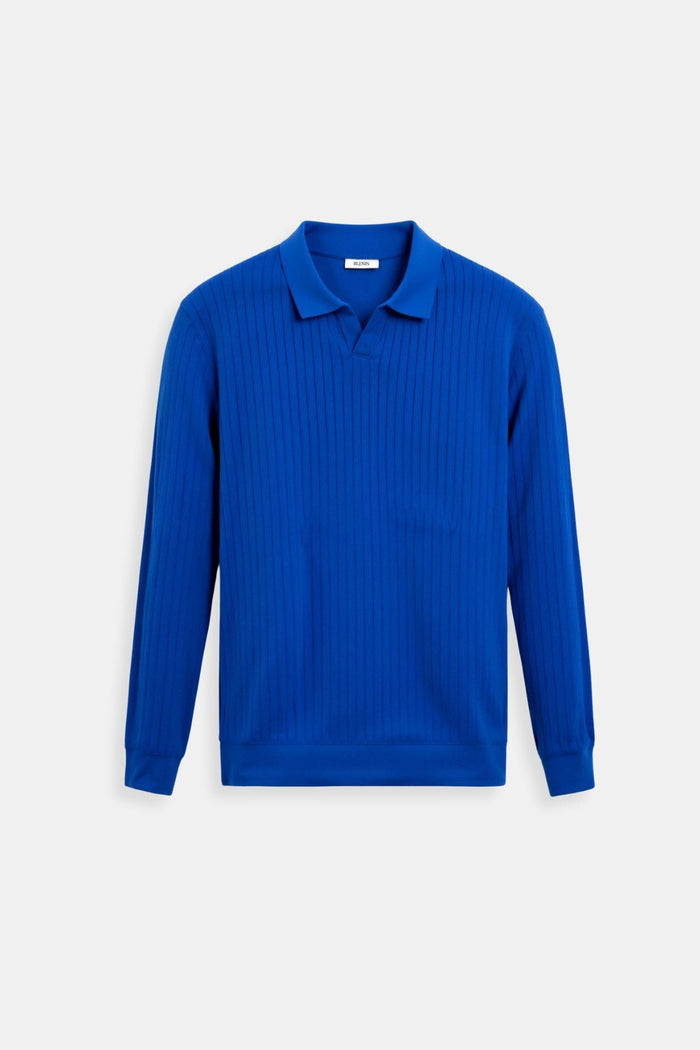 Łukasz | Minimalistyczne Polo z Dzianiny