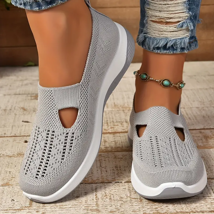 Lekkie Ortopedyczne Buty Wsuwane z Siateczki