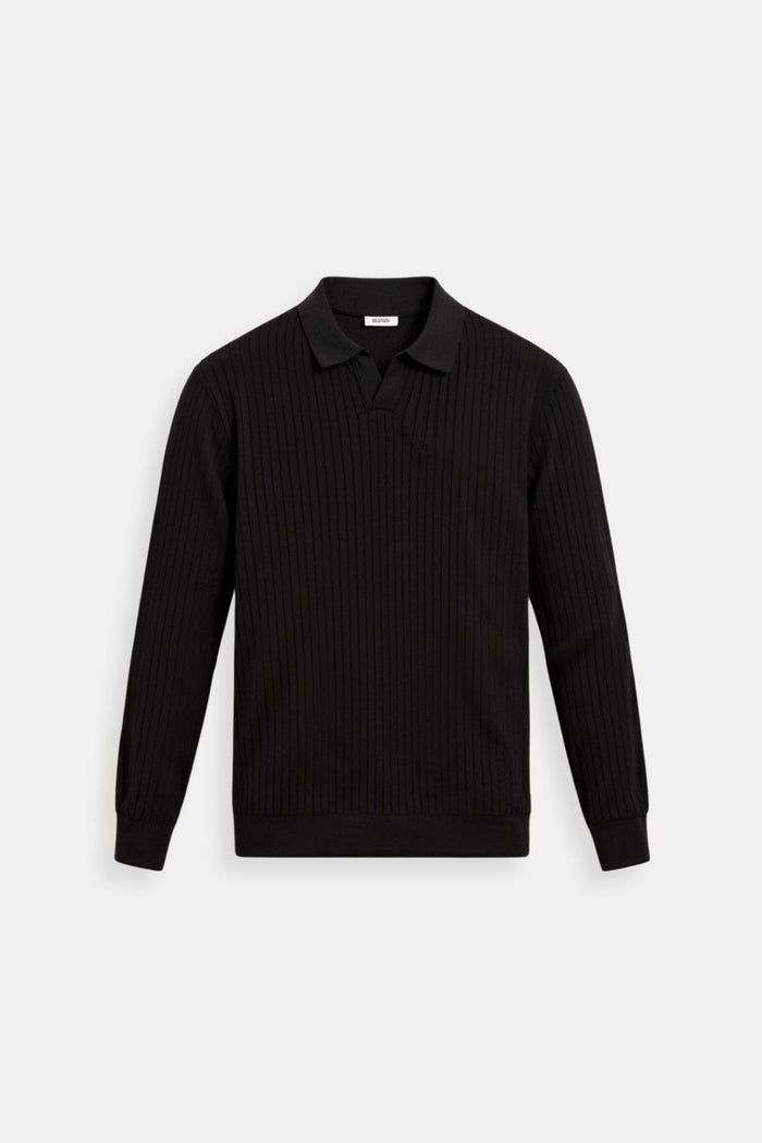Łukasz | Minimalistyczne Polo z Dzianiny