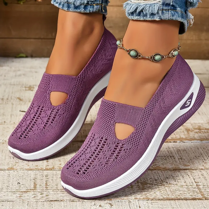 Lekkie Ortopedyczne Buty Wsuwane z Siateczki