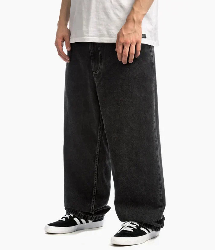 Luźne Jeansy Wide Leg na Co Dzień