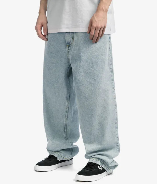 Luźne Jeansy Wide Leg na Co Dzień