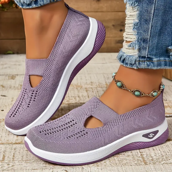 Lekkie Ortopedyczne Buty Wsuwane z Siateczki
