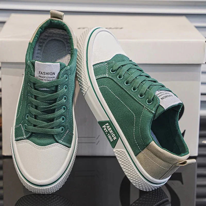 Leszek | Męskie Sneakersy z Klasycznym Sznurowaniem