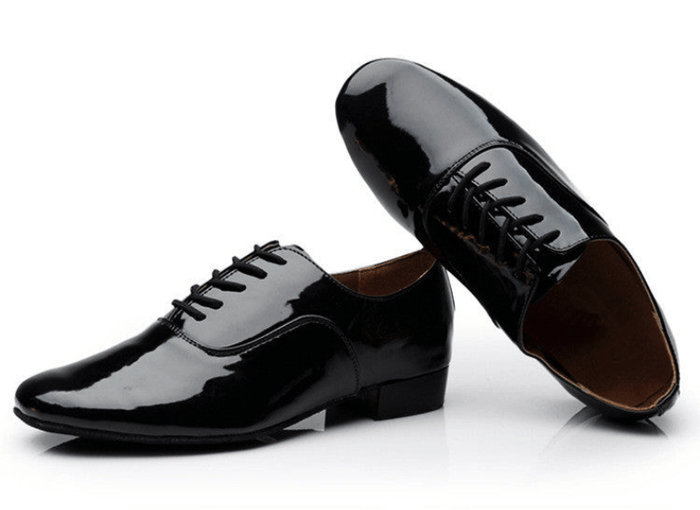 Lakierowane Buty do Tańca na Obcasie